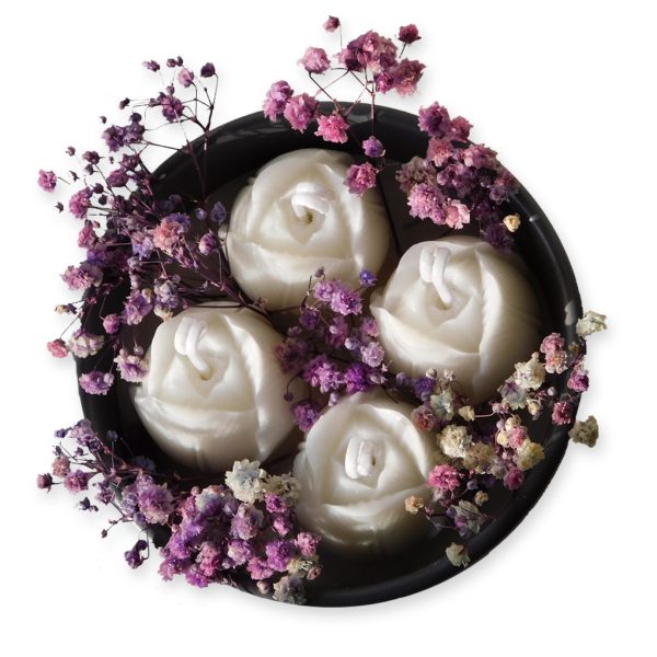 velas florales 2