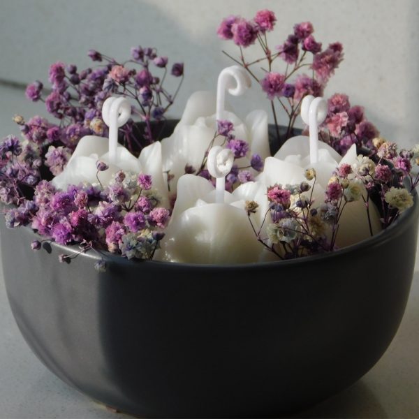 velas florales 3