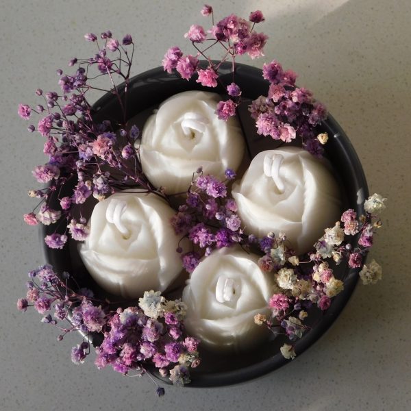 velas florales 6
